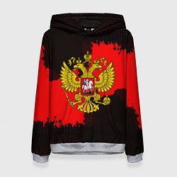 Женская толстовка Russia: Red Collection