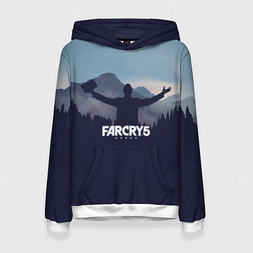 Женская толстовка Far Cry 5: Ave Joseph / 3D-Белый – фото 1