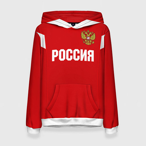 Женская толстовка Сборная России / 3D-Белый – фото 1