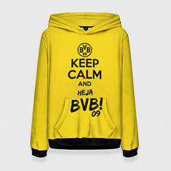 Женская толстовка Keep Calm & Heja BVB
