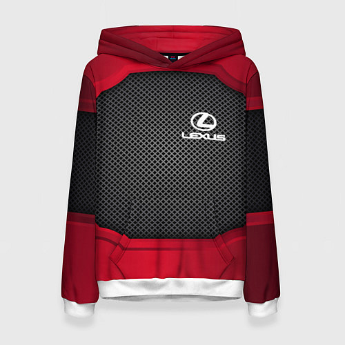 Женская толстовка LEXUS SPORT / 3D-Белый – фото 1