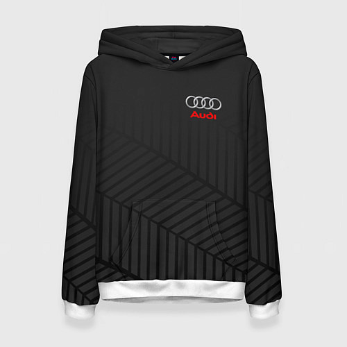 Женская толстовка Audi: Grey Collection / 3D-Белый – фото 1