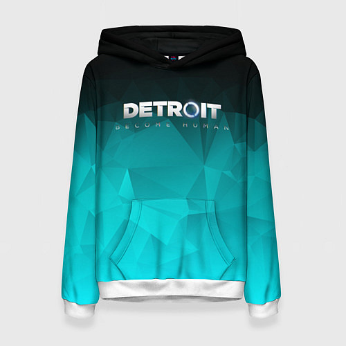 Женская толстовка Detroit: Become Human / 3D-Белый – фото 1