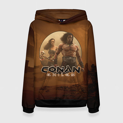 Женская толстовка CONAN: Exiles / 3D-Черный – фото 1