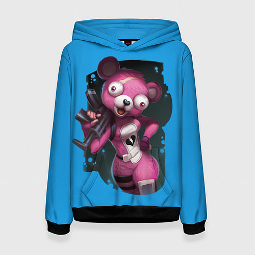 Женская толстовка Cuddle Team Leader / 3D-Черный – фото 1