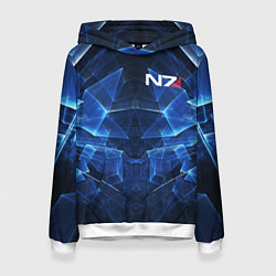 Женская толстовка Mass Effect: Blue Armor N7