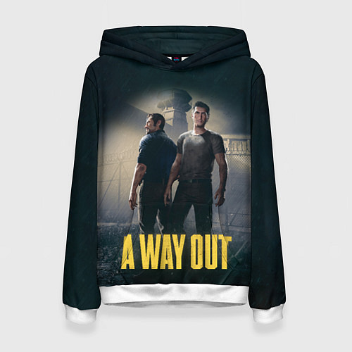 Женская толстовка A Way Out / 3D-Белый – фото 1