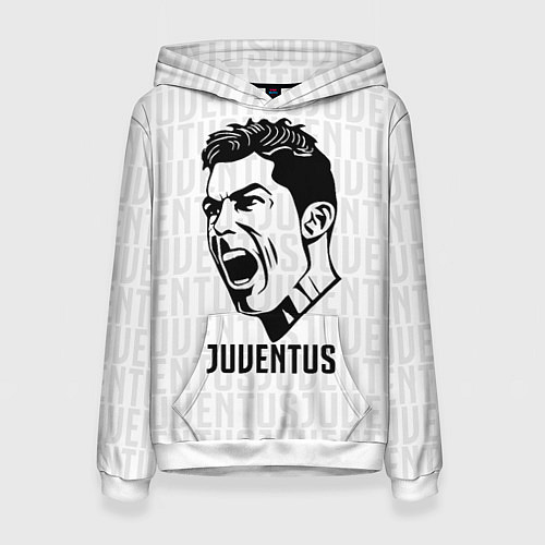 Женская толстовка Juve Ronaldo / 3D-Белый – фото 1