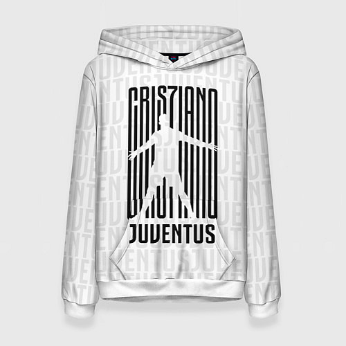 Женская толстовка Cris7iano Juventus / 3D-Белый – фото 1
