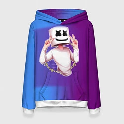 Женская толстовка Marshmello Peace