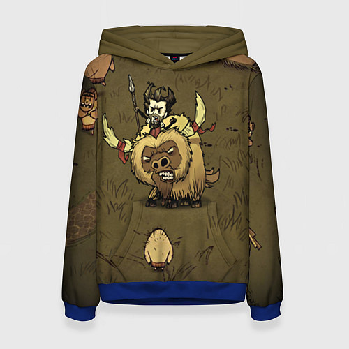 Женская толстовка Wild Wilson / 3D-Синий – фото 1