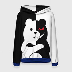 Толстовка-худи женская Monokuma Drae, цвет: 3D-синий