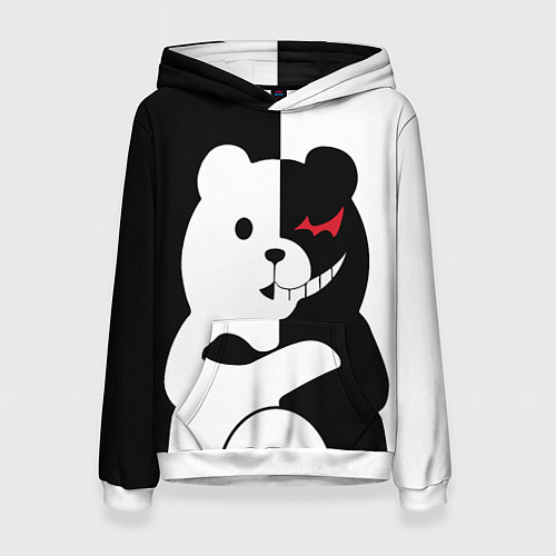 Женская толстовка Monokuma Drae / 3D-Белый – фото 1