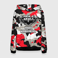 Женская толстовка Khabib Nurmagomedov: Red Camo