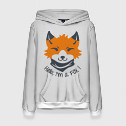 Женская толстовка Hello Fox