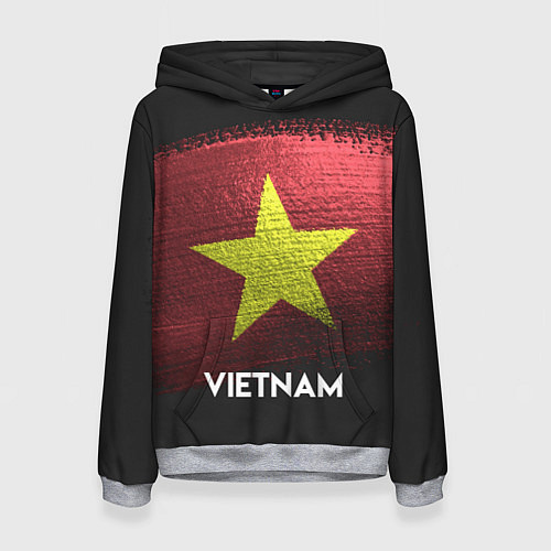 Женская толстовка Vietnam Style / 3D-Меланж – фото 1