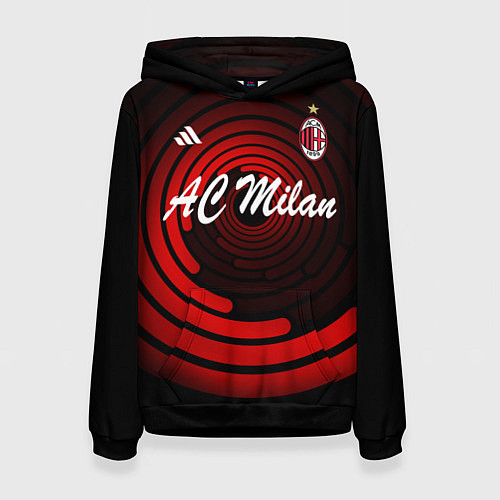 Женская толстовка AC Milan - FC / 3D-Черный – фото 1