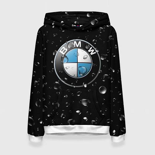 Женская толстовка BMW под Дождём / 3D-Белый – фото 1