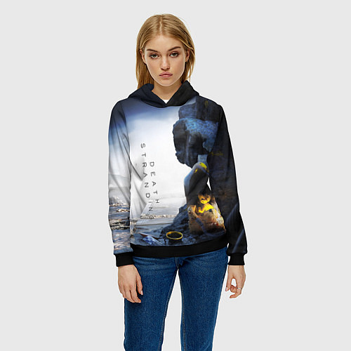 Женская толстовка Death Stranding: Exclusive / 3D-Черный – фото 3