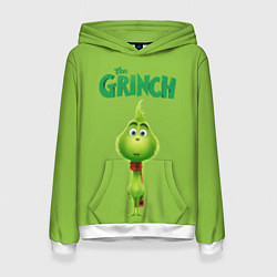 Толстовка-худи женская The Grinch, цвет: 3D-белый