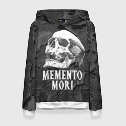 Толстовка-худи женская Memento Mori, цвет: 3D-белый