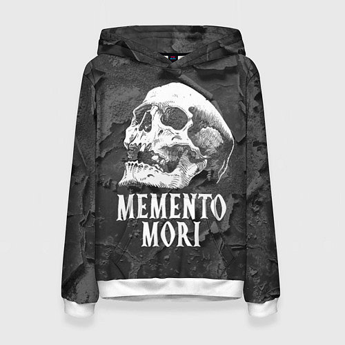 Женская толстовка Memento Mori / 3D-Белый – фото 1