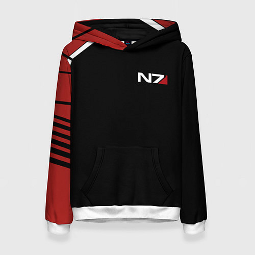 Женская толстовка MASS EFFECT N7 / 3D-Белый – фото 1