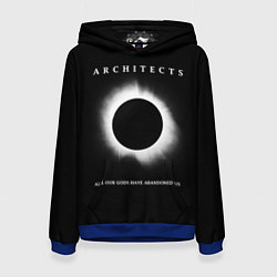 Толстовка-худи женская Architects: Black Eclipse, цвет: 3D-синий