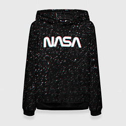 Женская толстовка NASA: Space Glitch