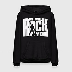 Женская толстовка Queen: We will rock you