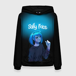 Толстовка-худи женская Sally Face, цвет: 3D-черный