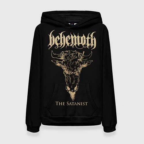 Женская толстовка Behemoth: The Satanist / 3D-Черный – фото 1
