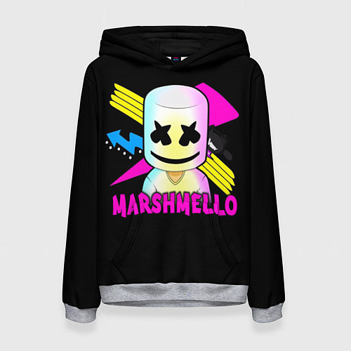 Женская толстовка Marshmello DJ / 3D-Меланж – фото 1