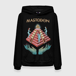 Толстовка-худи женская Mastodon: Pyramid of Death, цвет: 3D-черный