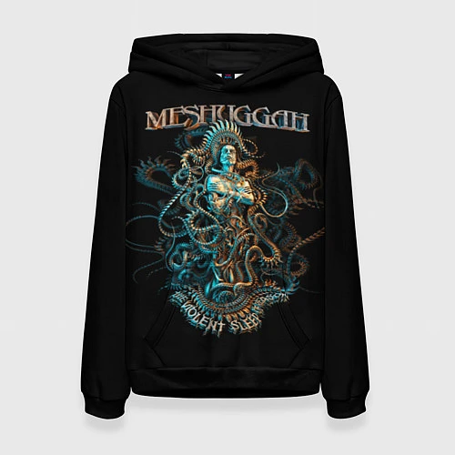Женская толстовка Meshuggah: Violent Sleep / 3D-Черный – фото 1