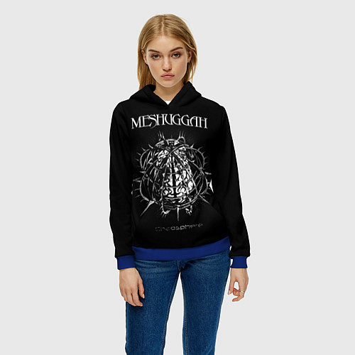 Женская толстовка Meshuggah: Chaosphere / 3D-Синий – фото 3