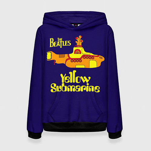 Женская толстовка The Beatles: Yellow Submarine / 3D-Черный – фото 1