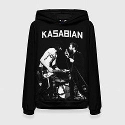 Толстовка-худи женская Kasabian Rock цвета 3D-черный — фото 1