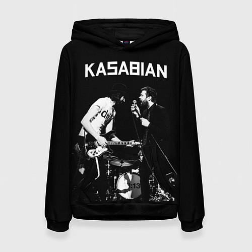 Женская толстовка Kasabian Rock / 3D-Черный – фото 1