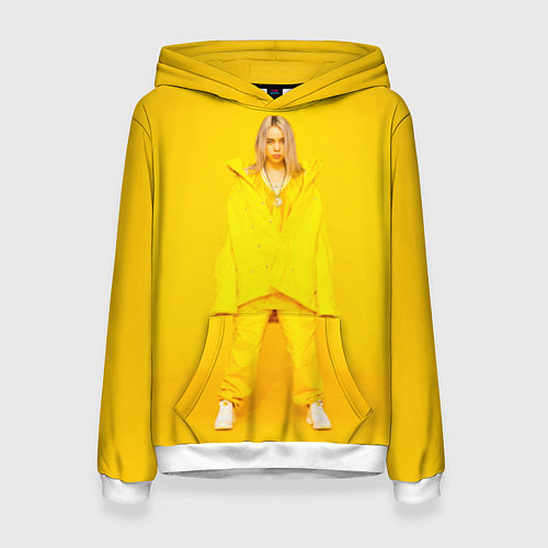 Женская толстовка Billie Eilish / 3D-Белый – фото 1