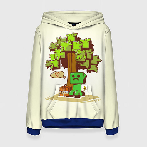 Женская толстовка Forest Creeper / 3D-Синий – фото 1