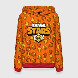 Женская толстовка Brawl Stars: Orange Team