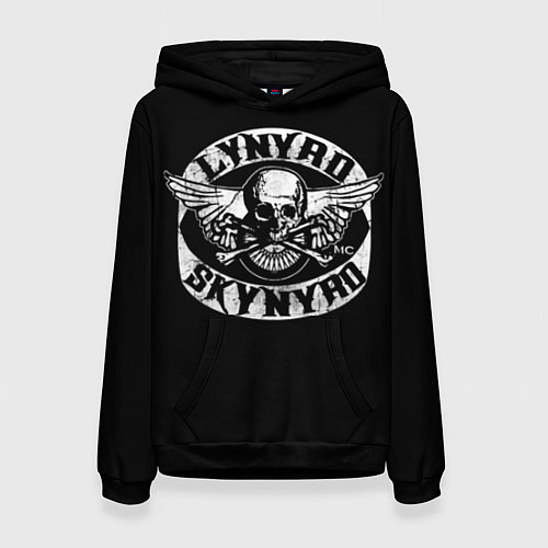 Женская толстовка Lynyrd Skynyrd / 3D-Черный – фото 1