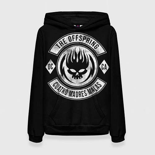 Женская толстовка The Offspring: Cuatro Madres Malas / 3D-Черный – фото 1