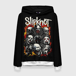 Женская толстовка Slipknot: Faces