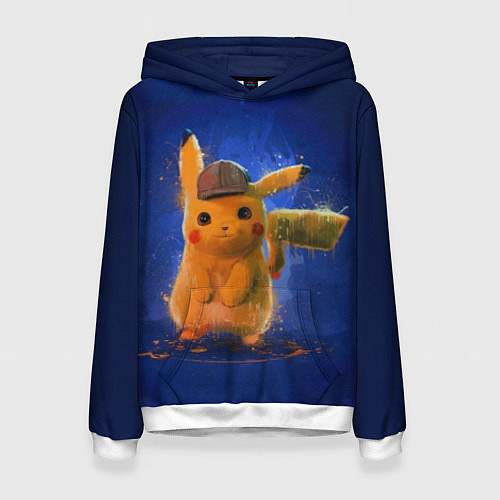 Женская толстовка Pika Pika / 3D-Белый – фото 1