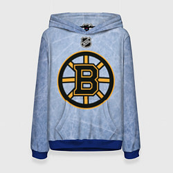 Толстовка-худи женская Boston Bruins: Hot Ice, цвет: 3D-синий