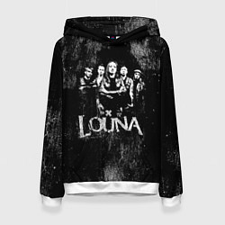 Толстовка-худи женская Louna, цвет: 3D-белый