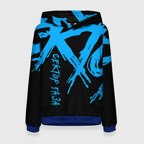 Женская толстовка Сектор Газа / 3D-Синий – фото 1