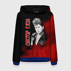 Толстовка-худи женская Сектор Газа, цвет: 3D-синий